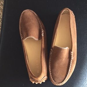 M Gemi Italian suede driving loafers